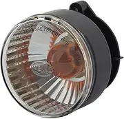 HELLA 2BA 009 001-091 Direction Indicator - Halogen - 12V - Fitting/Screw Connection - Lens Colour: Grey - Front - Quantity: 1