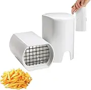 Potato Chipper，Fry Maker Potato Cutter, French Fries Cutter, French Fry Cutter for Potatoes, Vegetable Chopper, Home Kitchen Gadgets for Potatoes Carrots Cucumbers Onion (1pc)
