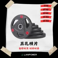 在飛比找樂天市場購物網優惠-【LANPOWER】現貨快出 三孔包膠槓片 包膠槓片 三孔手