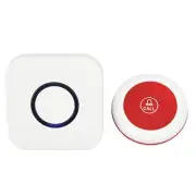 US Plug Emergency Caregiver Pager Wireless Call Button Nurse Alert System Fo Fit