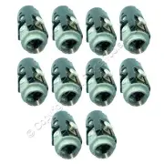 Leviton 10027 Candelabra Base Lampholders Light Socket Hickey Mount 75W 10-Pack