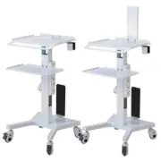 Medical Trolley Stand Dental Oral Scanner Mobile Cart Hospital Clinic Laptop
