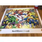 Marvel Millenium Litho 1999 Brand New Great Graphics