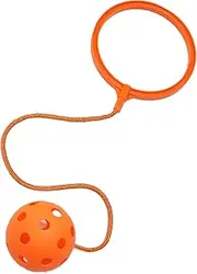 Ankle Skip Ball for Kids | Single-Leg Swing Rotating Soft Jumping Ring Assorted Colors | Coordination Fitness Sports Ball Outside Exercise Skipping Toy for Home