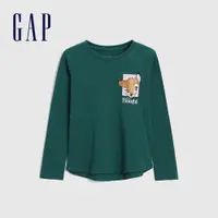 在飛比找蝦皮商城優惠-Gap 女童裝 Gap x Disney迪士尼聯名 長袖T恤