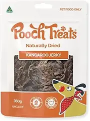 Pooch Treats Kangaroo Jerky 350 g
