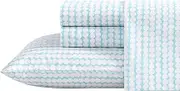 MARIMEKKO - King Sheets, Cotton Percale Bedding Set, Crisp & Cool Home Decor (Pikku Rasymatto, King)
