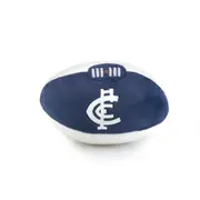 AFL Footy Carlton Kids/Children 18cm Footy Team Soft Collectible Ball Toy 3y+