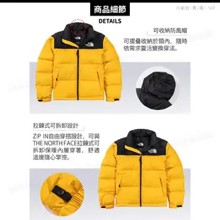 【The North Face 男 ICON 700FP防潑水鵝絨保暖外套(美版) 《海軍藍/黑》】3C8D/羽絨外套