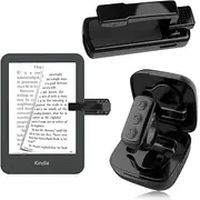 T Tersely Remote Control Page Turner Ring for Kindle Colorsoft/Paperwhite 2024/Oasis/Kobo/Mobie Phone/Tablets, Bluetooth E-Reader Controller for iPad Tablets Novels Comics, TikTok Ring, Camera Shutter