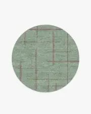 185' Round | Machine Washable Runner Rug | Kid & Pet Friendly | Indoor Rug | Stellan Sage Rug | Ruggable