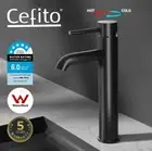 Cefito Bathroom Taps Basin Mixer Tap Laundry Faucet Sink Swivel Black