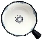 Tableware Ceramic Ramen Soup Bowl,Soup Mug, Ceramic Soup Bowl,Large Onion Soup Bowl,Microwave ＆ Oven Safe.-Diamond 800ml(Size:One Size)