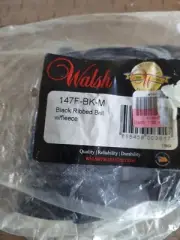 5 pairs Of Walsh Bell Boot with Fleece - Hook & Loop Closure M 147F Black