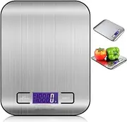 Food Digital Scale Kitchen Scale Multifunction Scale 10kg 22lb Stainless Steel LCD Screen