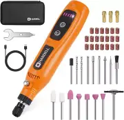 Mini Cordless Rotary Tool 3.7V, 5-Speed Rotary Tool Kit with 43 Accessories, Typ
