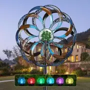 Wind Spinners Outdoor - Wind Spinners for Yard and Garden Wind Sculptures & S...