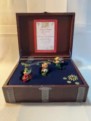 Whimsical World Of Pocket Dragons Victorian Carol Singers Christmas Figurine