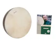 Tunable 18" Bodhran Drum Double Skin Sheesham + Drum Book & CD