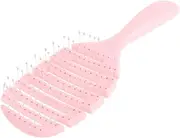 Spare Rib Comb and Hair Smoothing Comb Hair Comb Combs Curly Hair Tools Crimper Hair Tool Hair Accessory Curl Hair Detangle Comb Wide Hair Brush Curl Comb Manual Comb Pink Abs FOMIYES