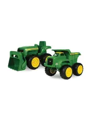 [John Deere] Kids Sandbox Vehicle Play/Toys/ Tractor w/ Dump Truck Green 2years+ 15cm