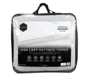 ARDOR "1500GSM Ball fibre" MATTRESS TOPPER Vacuum Packed