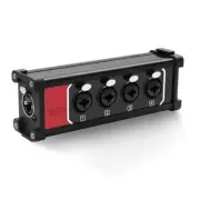 4 Channel Multi Audio Snake Box 4 * 6.35mm 4 Channel 6.35mm TRS Female Box