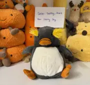 Jellycat Maurice Macaroni Penguin BNWT - Retired Rare - 100% Authentic Fast Ship