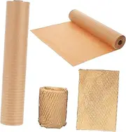 NAMOARLY 1 Roll Honeycomb Packing Paper Cushioning Wrap Sheets for Protection Flexible Design and Aesthetic Appeal for Retail Home and Online Packaging Needs