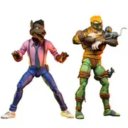 [Teenage Mutant Ninja Turtles] TMNT Rat King & Vernon 7" Action Figure 2-pack