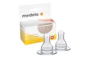 Medela Spare Teat X 2 - Medium Flow
