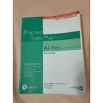 劍橋英檢 PRACTICE TESTS PLUS KET FOR SCHOOLS A2 (WITH KEY) 全新