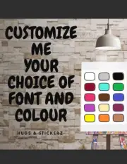 Custom Stickers Decal Custom Order