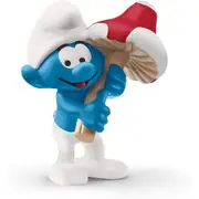 Schleich 2.1'' Smurf w/ Good Luck Charm Action Figure Kids/Children Toy 3-8y