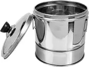 MAGICLULU Stainless Steel Rice Steamer Practical Cooking Accessory for Home Hotel Restaurant Use Lightweight Compact Design for Easy Storage Versatile Meal Preparation
