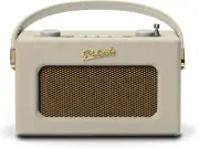Rev Uno Retro DAB+/FM Portable Radio with Bluetooth Pastel Cream