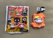 New Naruto Shippuden X Hello Kitty Sanrio Blind Bag Figural Keychain Badge