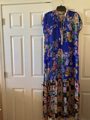 JOHNNY WAS SONNET DIXIE DRESS Size S