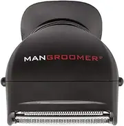 MANGROOMER Back Hair Shaver Replacement Complete Attachment Head with Shock Absorber Neck and Smooth Shaving Foil
