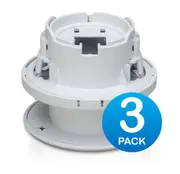 Ubiquiti UVC-G3-FLEX Camera Ceiling Mount Accessory, 3-pack, Compatible with G3 Flex & G5 Flex , Incl 2Yr Warr