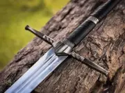 Witcher Sword - Wild Hunt Geralt of Rivia - Great Sword and Feline Sword sheath