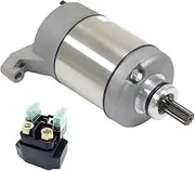 Starter Motor,Compatible With Yamaha XVS950A V-Star 09-14 XVS1300A V-Star Classic 10-14 XVS1300CU Stryker 11-17 OEM 5S7-81890-00-00