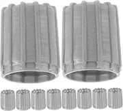 Alipis 10pcs Tire Dustproof Cover Stem Cap Truck Accessories for Men Air Caps for Tires Bike Accessories Valve Stem Lid Valve Nozzle Cover Grey