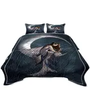 Fantasy Art the Lovely Moon Fairy Coverlet