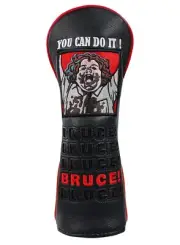 Golf Club Head Cover for Woods and Drivers Fairway, You Can Do It Bruce