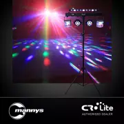 CR Lite MagikBar Hub Party Bar (Par + Kinta + UV/Strobe Bar w/ Carry Bags & Stan