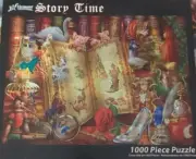 VERMONT CHRISTMAS COMPANY STORY TIME 1000 PIECE PUZZLE Fast Shipping
