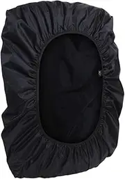 CampTeck U6905 Water Resistant Rucksack Cover 25L - 40L Backpack Rain Cover for Cycling, Running, Traveling, Camping, Outdoor Activities Black