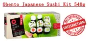 NEW Obento Japanese Sushi Kit 540g FREE Bamboo Mat + Free Shipping