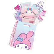 My Melody Showbag S5 w/ Backpack/Notebook/Drink Bottle/Earrings/Pencil Case